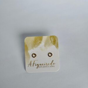 Brinco círculo vazado