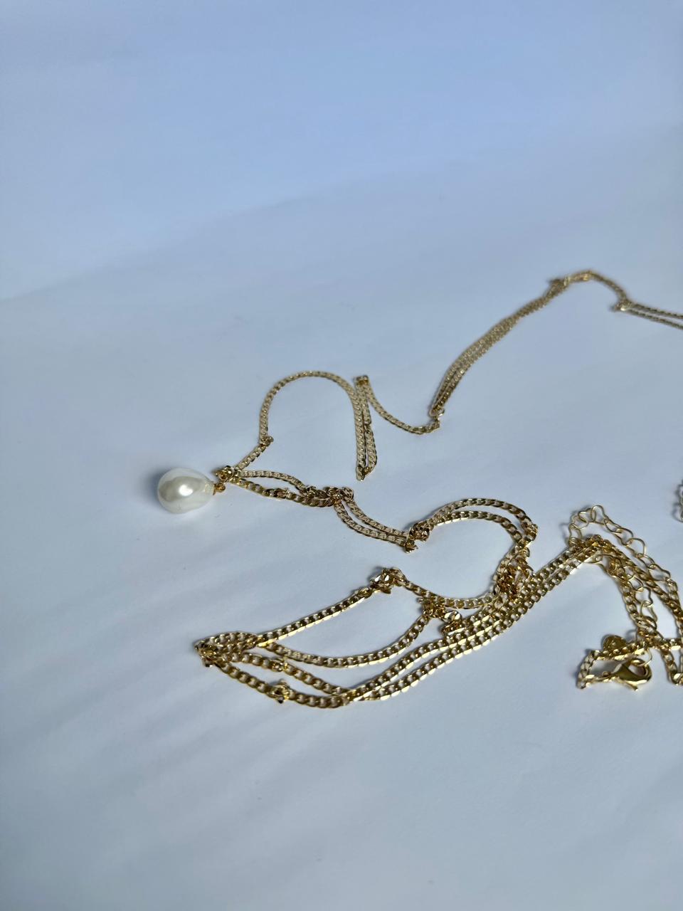 Body chain com gota shell - Imagem 2